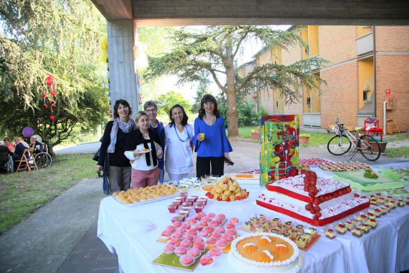 Buffet per festa estiva Casa Protetta "F.lli Bedeschi"